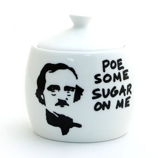 Edgar Allan Poe Round Sugar Bowl-Limited Edition