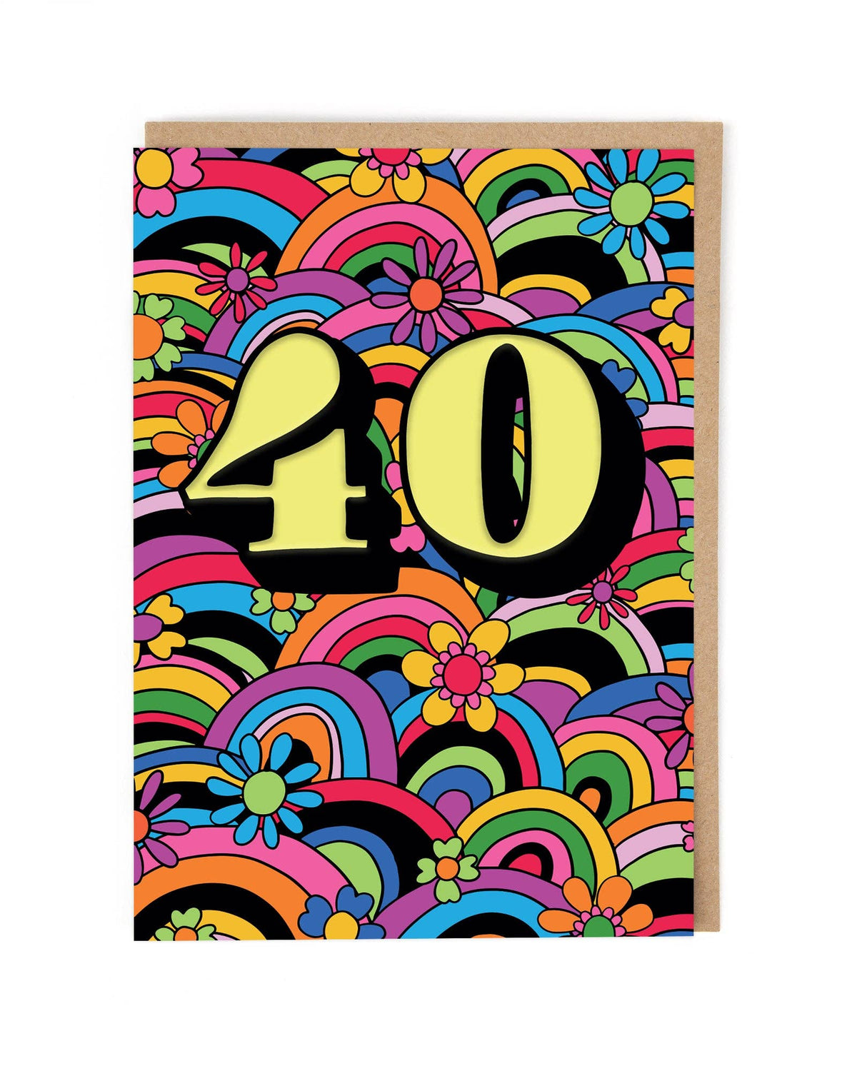 Forty Greeting Card
