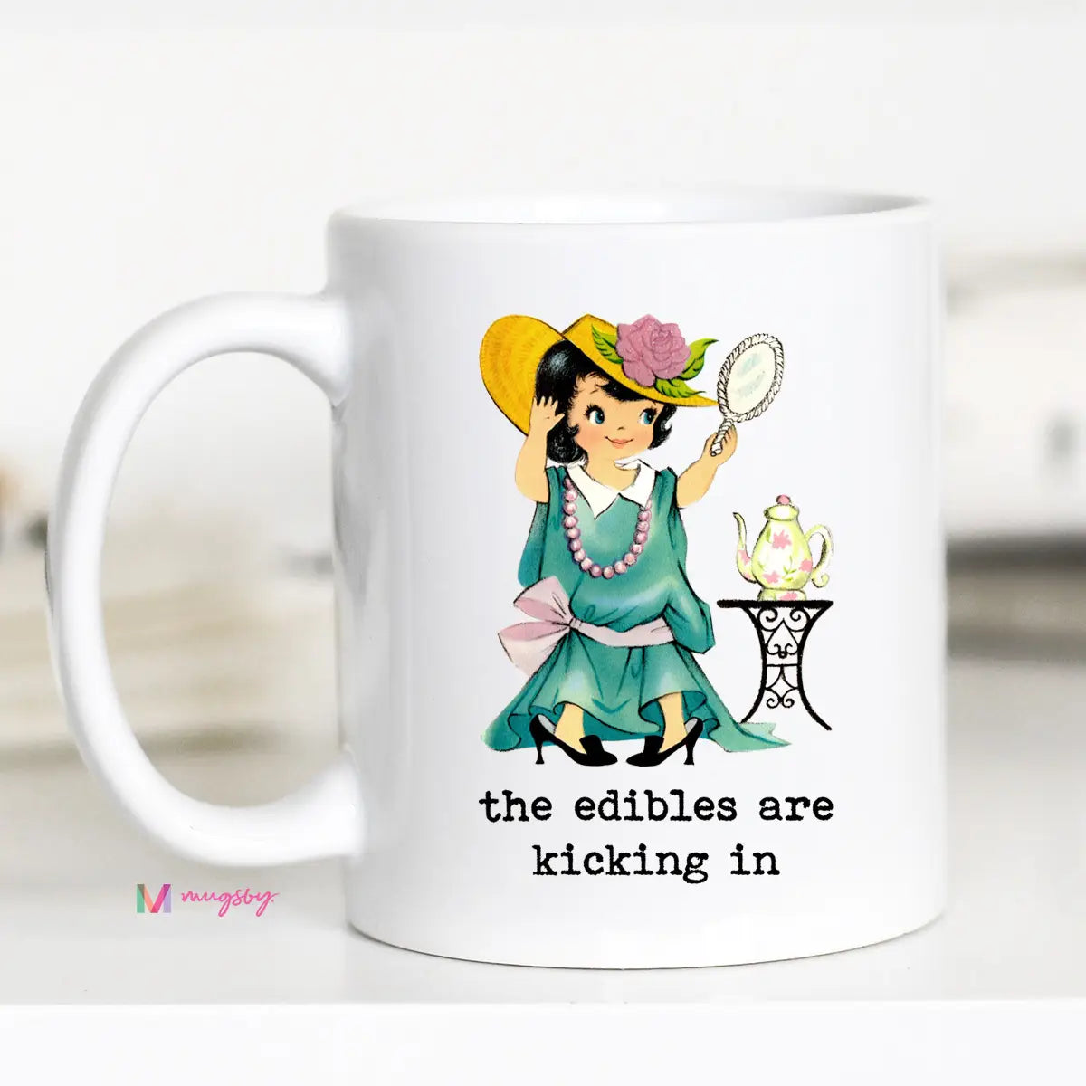 The Edibles Are Kicking in Funny Coffee Mug