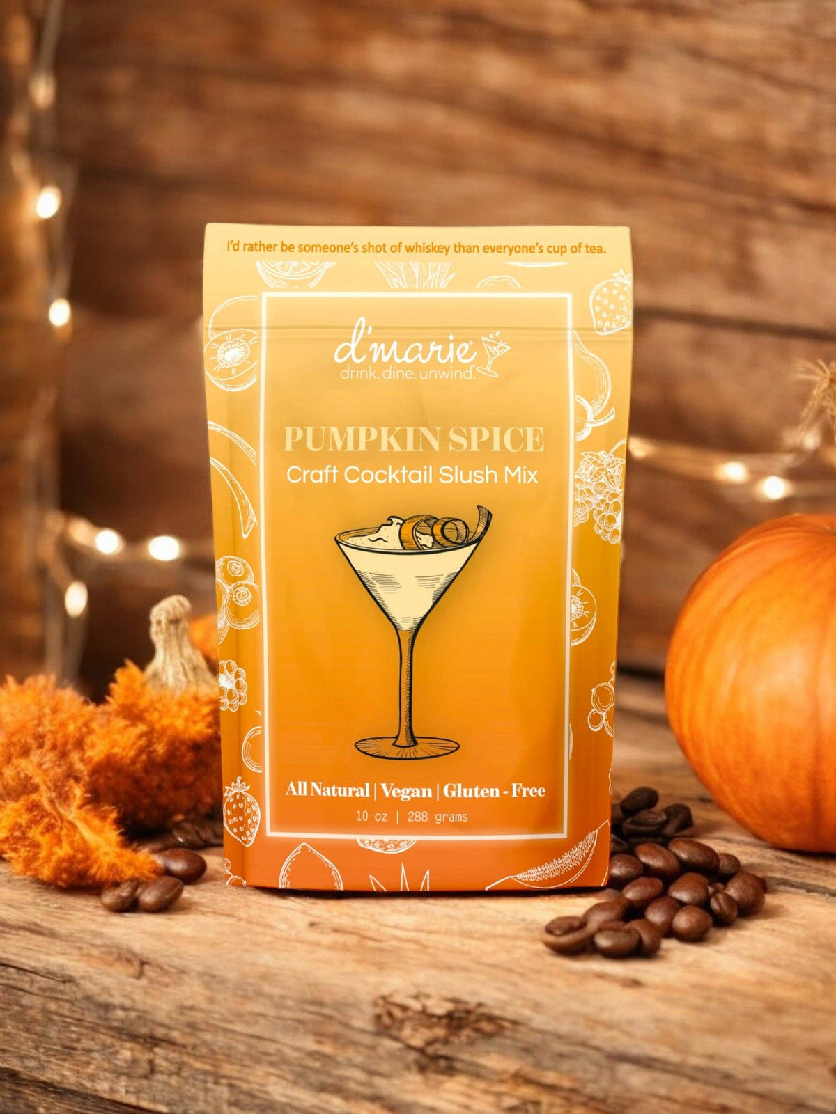 Pumpkin Spice Cocktail Mix - Ready-To-Freeze Cocktail