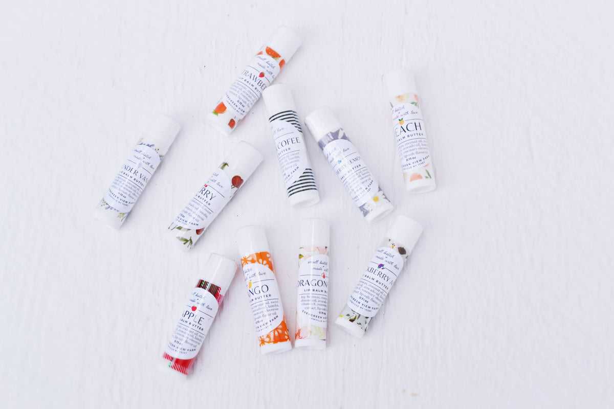 Lip Balm Butter Variety Pack Assorted Flavors