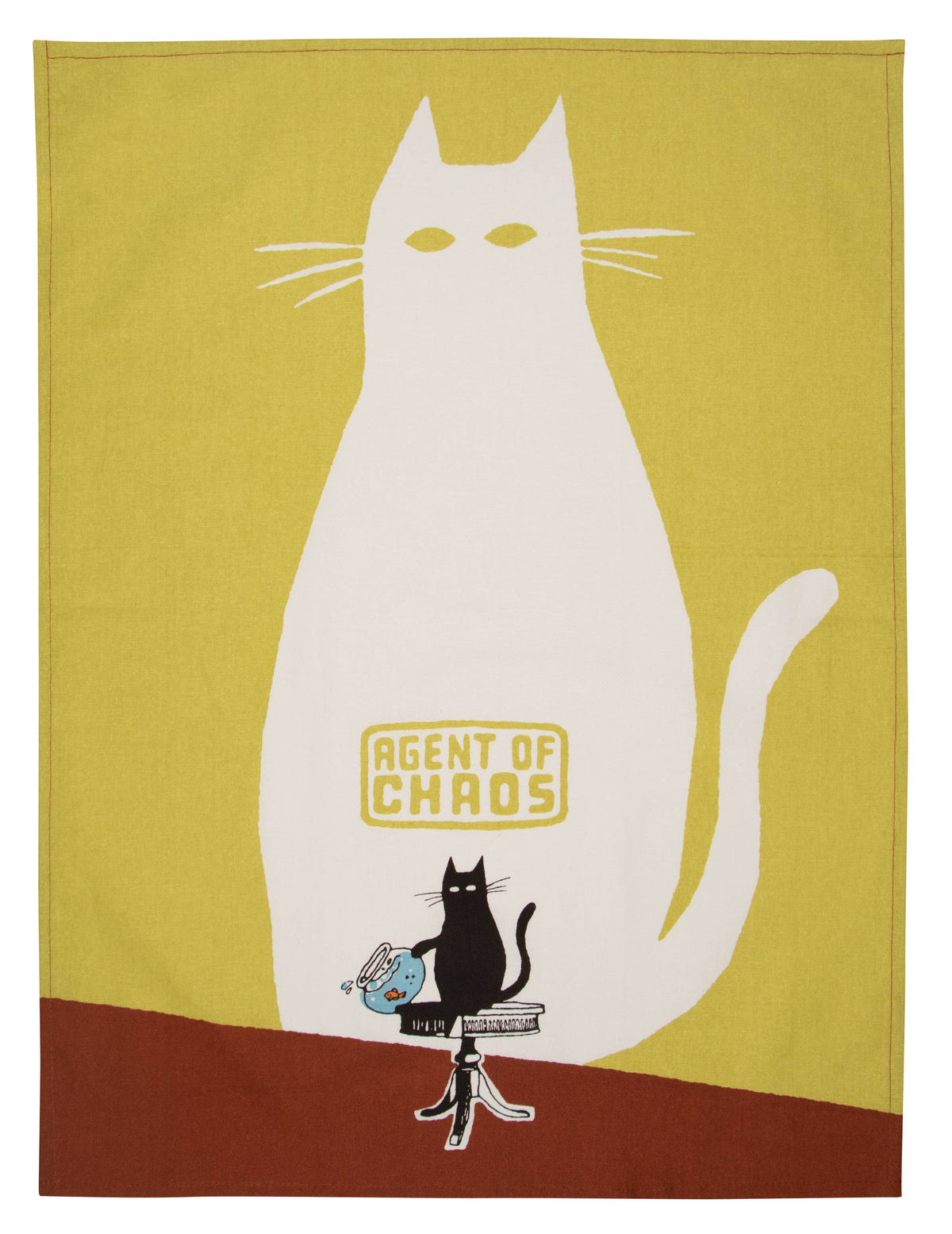 Agent Of Chaos Dish Towel