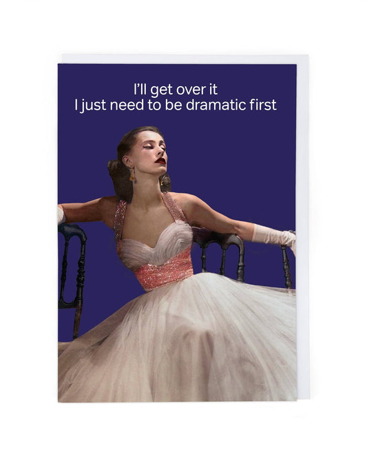 Dramatic First Greeting Card