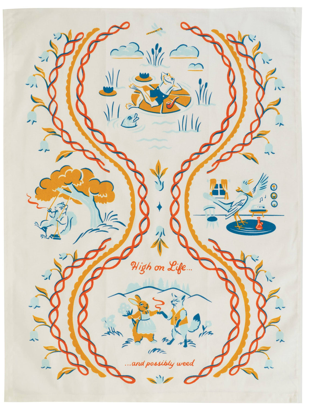 High On Life Dish Towel