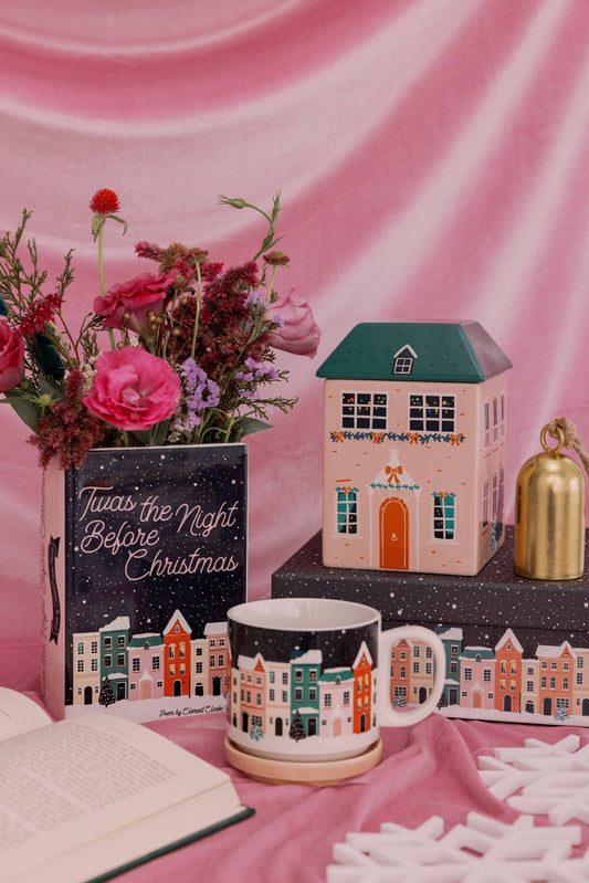 Twas the Night Before Christmas Book Vase