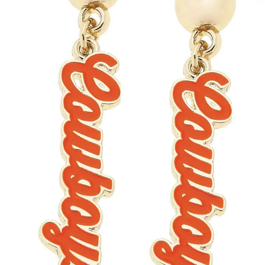 OSU Cowboys Earrings