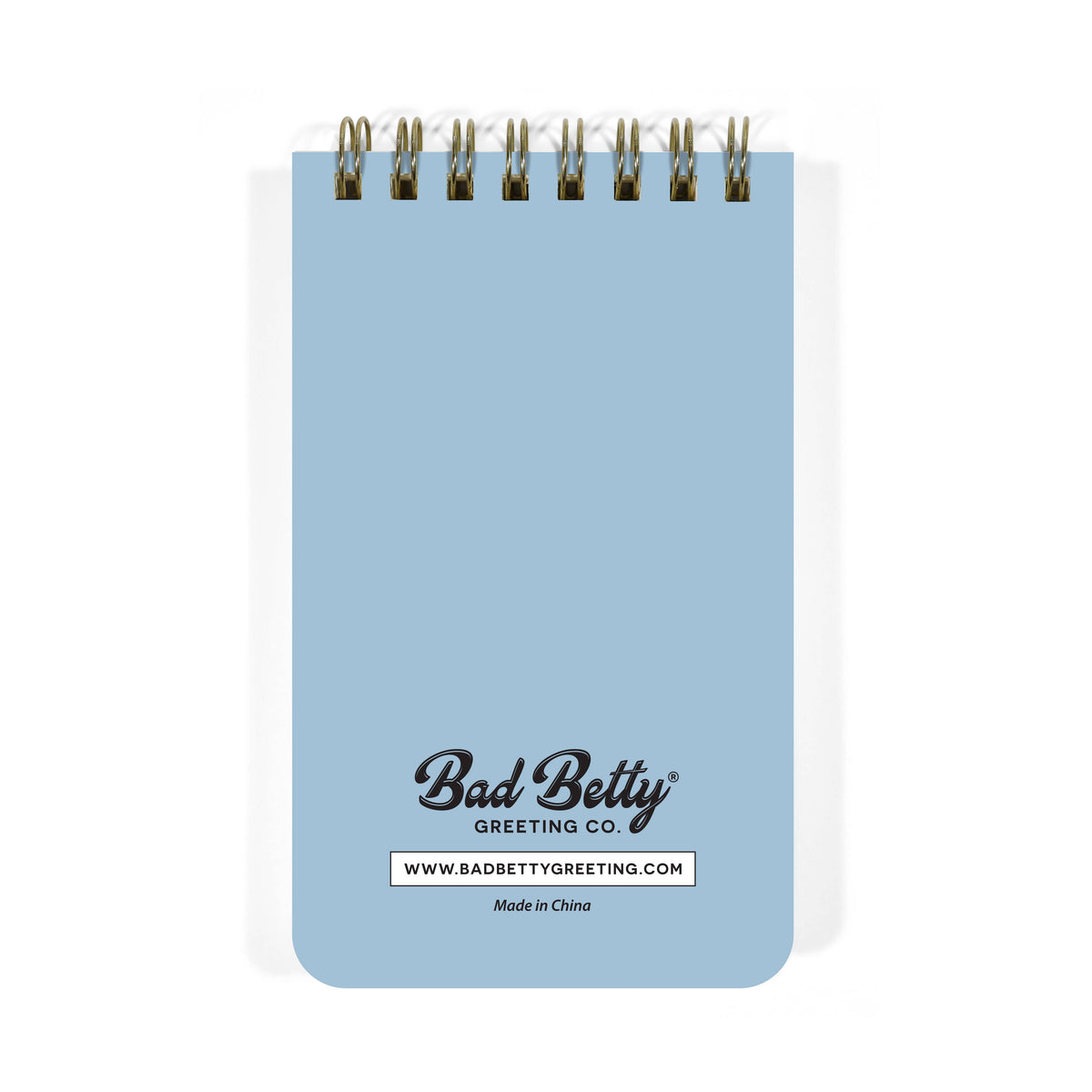 Business Bullshit Spiral Memo Notepad