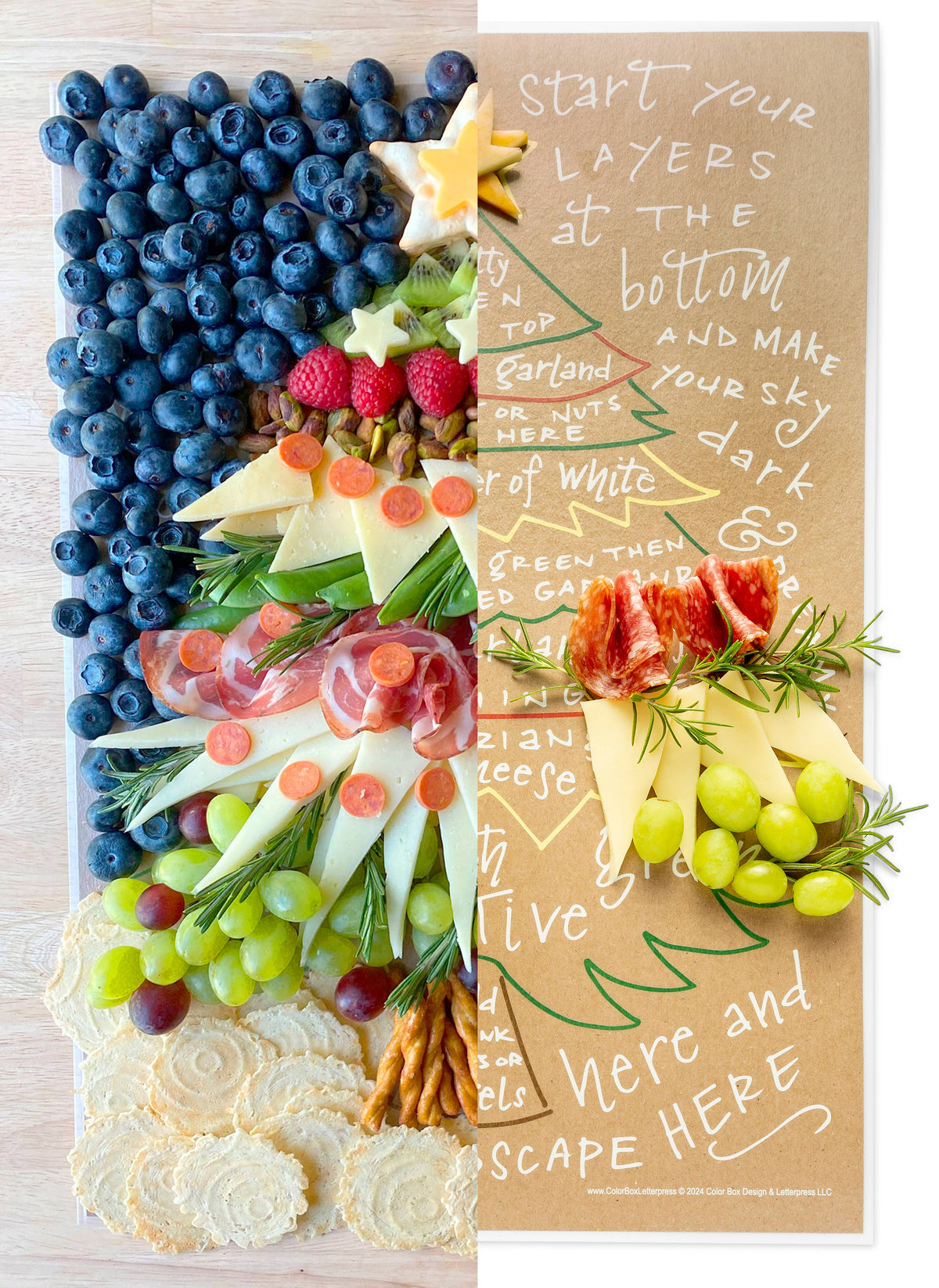 Charcuterie Cheat Sheet | Christmas Tree