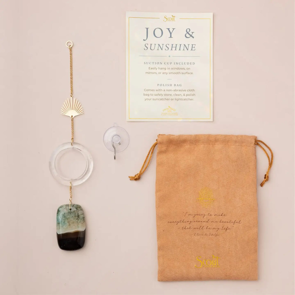 Stone Suncatcher by Scout Curated Wears