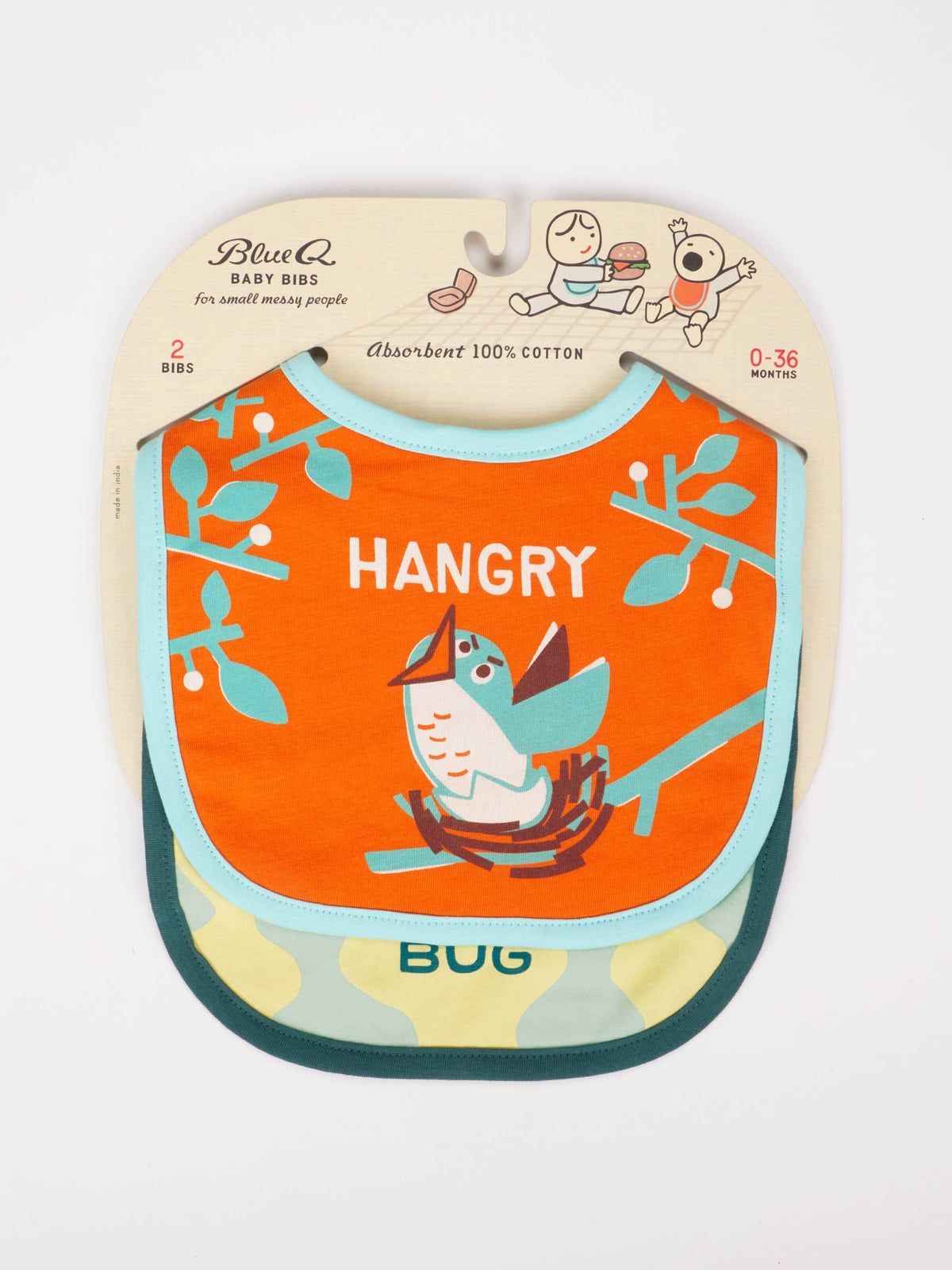 Hangry/ Cuddle Bug Baby Bibs